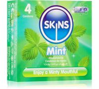 Skins - preservativi premium alla menta confezione da 4