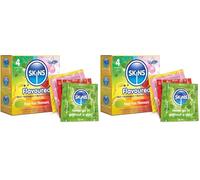 Skins Preservativi Aromatizzati - 4 Profilattici (Confezione da 2)
