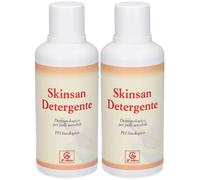 Skinsan Detergente Dermatologico 2x500 ml Sapone liquido