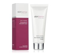 SkinSense Crema rassodante anti-età per collo e décolleté, crema antirughe per collo, lozione rassodante per il collo per pelli mature, idratante rassodante per la pelle