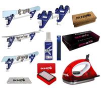 SkinStar Cera per Sci Starter Set Cera Sci Tensionatore Sci Con Aste 8-teilig