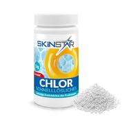 SkinStar Cloragranato a soluzione rapida, disinfezione per la cura delle compresse di cloro multitabs Maxi Tabs a soluzione lenta cura piscina piscina chimica (granuli, 1000, grammi)