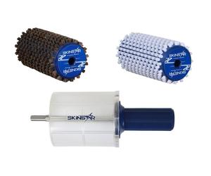SKINSTAR Set Completo Di Spazzole Rotor Spazzola WorldCup Professionale 4 Pezzi
