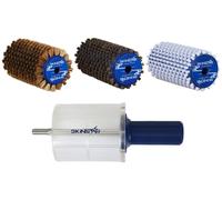 SkinStar Set Completo Spazzole Rotorbürste WorldCup Professional 5 Pezzi 100mm