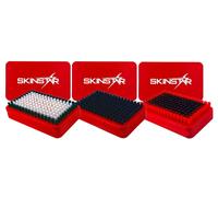 SKINSTAR Set Di 3 Spazzole Per Sci BaseBrush Nylon, Rooshaar E Kufper/Bronze