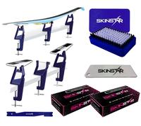 SKINSTAR Set Di Sci Skiwachs Profi Langlauf LL Con Supporto Per Sci 6 Pezzi