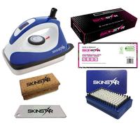 SkinStar Starter Kit, Digitale Ferro Cera Busto Cera Raschietto 5-teilig