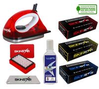 SkinStar Starter Sci Cera Set Da , Ferro da Stiro Spazzola Per Hydrocarbonwachs