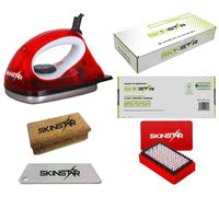 SkinStar Starter Sci Cera Set, Ferro da Stiro Busto Naturale Cera