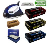 SkinStar Starter Sci Cera Set, Ferro da Stiro Pennello Hydrocarbonwachs