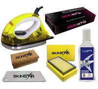 SkinStar Starter Sci Cera Set, Ferro da Stiro Spazzola Cera DETERGENTE 6 Pezzi
