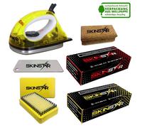 SkinStar Starter Sci Cera Set, Ferro da Stiro Spazzola Hydrocarbonwachs