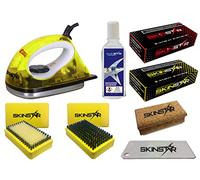 SkinStar Starter Sci Cera Set, Ferro da Stiro Spazzola hydrocarbonwachs 8 Pezzi