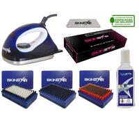 SkinStar Starter Sci Cera Set, Ferro da Stiro, Spazzole, Cera, Detergente