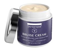 SKINTENSIVE Highest Purity Organic Arnica Plant-Based Bruise Cream for Thin Skin - Moisturizing, Anti-Aging, Healing, and Fading Scar Lotion, Vitamin K C and E, Skin Renewal