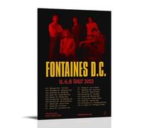Skinty Fia-Fontaines D.C.Painting Art Poster su tela, decorazione artistica da parete, decorazione artistica da parete per casa, camera da letto, estetica, pittore, decorazione per soggiorno