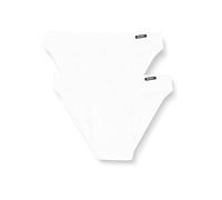 Skiny Advantage Cotton Rio Slip 2er Pack, Brasiliana Donna Intimo Donna, Bianco (White 0500), 48 (Taglia Produttore: 42)