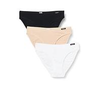 Skiny Damen Rio Slip 3er Pack Cotton Advantage Brasiliana Donna Intimo, Trio Selection, 36 (Pacco da 3)