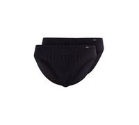 SKINY Brasil Slip confezione da 2 COTTON ADVANTAGE shadow stripe nero | M