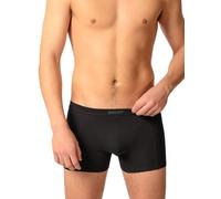 Skiny Cotton Fresh Boxer Corti, Nero, XL Uomo