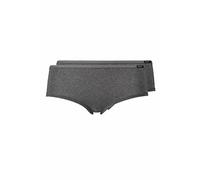 Skiny Damen Panty 2er Pack Cotton Advantage Slip, Anthra Melange, 38 (Pacco da 2) Donna