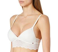 Skiny Damen Soft BH herausnehmbare Pads Bamboo Lace Reggiseno Altamente Coprente, Ivory, 38/C-D Donna