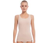 Skiny Damen Tank Top 2er Pack Advantage Cotton Canottiera, Skin, 44 (Pacco da 2) Donna