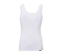 Skiny Damen Tank Top 2er Pack Advantage Cotton Canottiera, Weiß, 44 (Pacco da 2) Donna