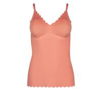 Skiny Donne Spaghetti-Shirt - Sensazione, Top, V-Apetto, Pads, Microfibra ...