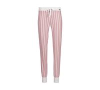 Skiny Every Night in Mix & Match Pantalone del Pigiama, Woodrose Stripes, 36 Donna