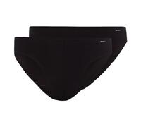 Skiny Herren Brasil Slip 2er Pack Cotton Advantage Intimo, Black, XL (Pacco da 2) Uomo