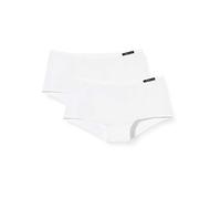 Skiny Mädchen Pant 2er Pack Cotton Essentials Slip, Weiß, 164 (Pacco da 2) Bambina
