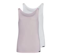 Skiny Maglietta intima rosa / bianco Bambini Skiny 140 rosa / bianco