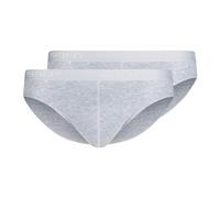 Skiny Slip da Uomo in Cotone, Colore Argento Melange, Regolare, Argento Melange, M