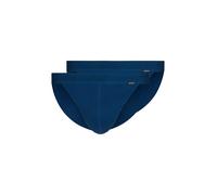 Skiny Slip da Uomo in Cotone retrò, Blu Navy, Regolare, Blu Navy, L