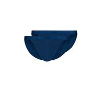 Skiny Slip in Cotone da Uomo, Blu Navy, Regolare, Blu Navy, L