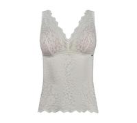 Skiny Top avorio Donna Skiny M