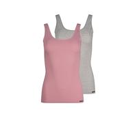 SKINY Top confezione da 2 ADVANTAGE COTTON zephyr melange selection rosa | 44