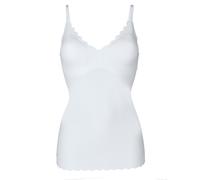 Skiny Top Donna Spaghetti Con V-Collo, Cuscinetti, Micro Lovers, Microfibra...