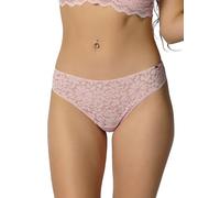 Skiny Wonderfulace Rio Slip, Semi-Trasparente, Rose Polvo, 48 Donna