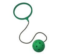 Skip Ball For Outside - Soft Outdoor Swing Toy, Exercise Jump Ball, Long Lasting Active Fitness Trainer | Fun Activity Game For Kids Family Vacations School Holidays Garden Backyard Beach Playground