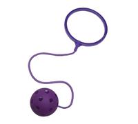 Skip Ball Toy - PP Soft Rubber Outdoor Exercise Swing Activity Ball, Kids Fitness Coordination Trainer | Fun Jumping Play Equipment For School Breaks Family Vacations Camping Garden Backyard Beach