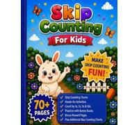 Skip Counting: Math Workbook, Skip counting charts, Math games and activities, Money counting