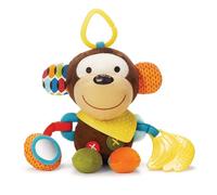 Skip Hop 306201 Giocattolo di Attività, Peluche per Neonati e Bambini, Scimmia, Multicolore