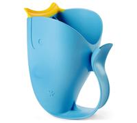 Skip Hop Baby Bath Rinse cup Moby Tear-free Waterfall Rinser Blu