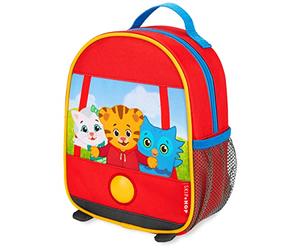 Skip Hop Daniel Tiger - Mini zaino per bambini da 1 a 4 anni, motivo: Trolley Friends