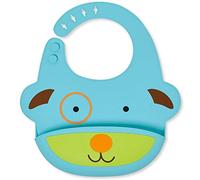 Skip Hop Zoo bavaglino in silicone, fold and Go