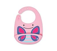 Skip Hop Zoo bavaglino in silicone, fold and Go