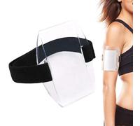 Skipass Halter - Verstellbares Band | Armbinde - Card Holder Ski Pass Armband - Für Ski Schwarz 1er Pack Zubehör Stabil Qualität Design Wasserdicht Transparent Ausweis Liftkarte Event 2026