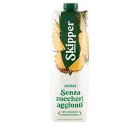 Skipper Ananas Senza Zuccheri Aggiunti 1L x12 Brick - Succo alla Frutta